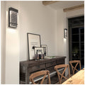 Artika Skyler Indoor-Outdoor LED Wall Light Black 140x300mm Dimmable 600 Lumens - SuperSaverAU - view 6