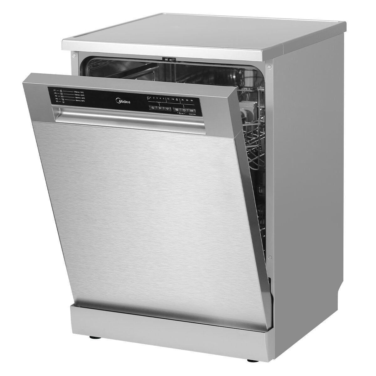 Midea 60cm 14 Place Freestanding Dishwasher Stainless MDWPF1433F(SS)-WG