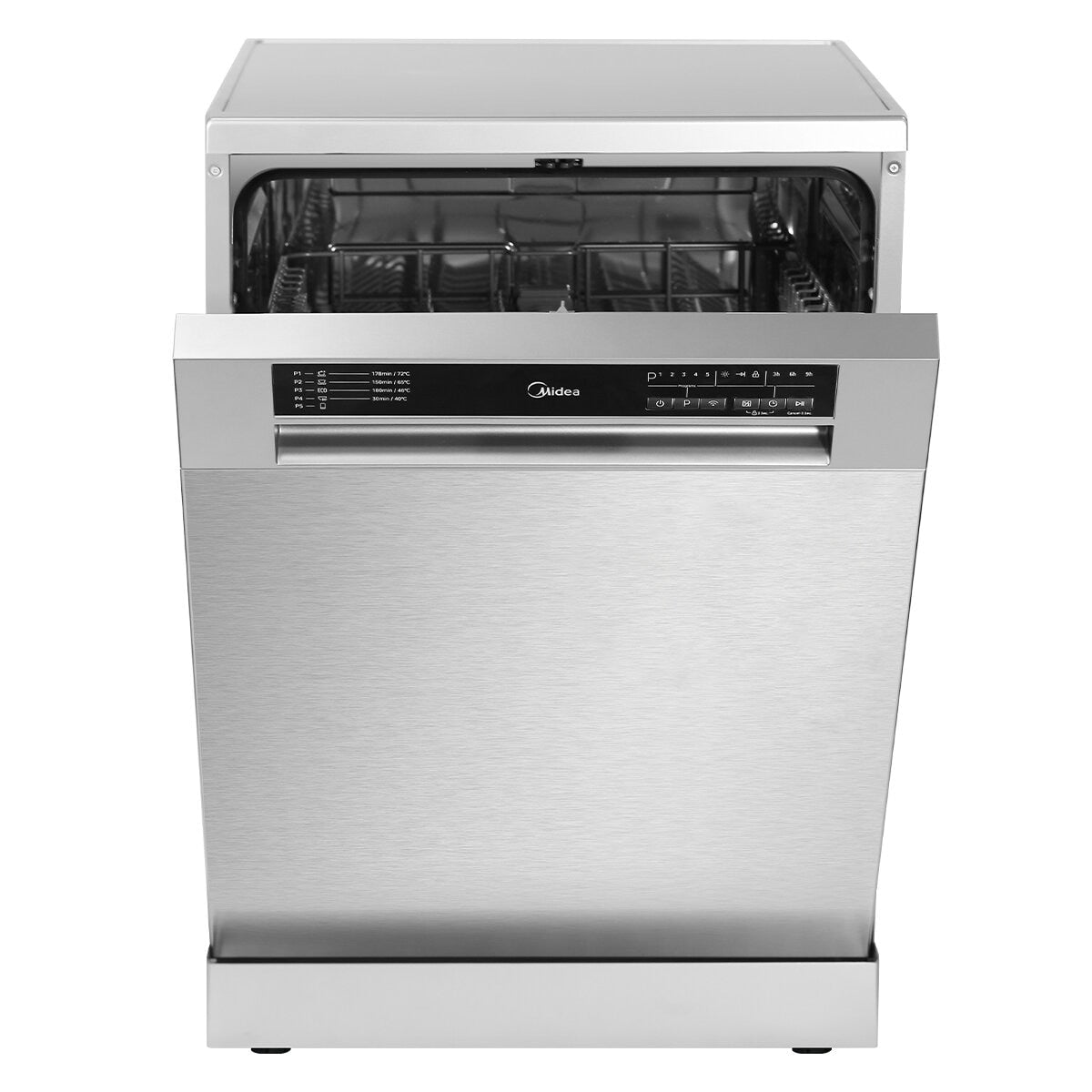 Midea 60cm 14 Place Freestanding Dishwasher Stainless MDWPF1433F(SS)-WG