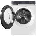 Haier 8.5kg Front Loader - White, Express 15 Cycle, Steam Refresh, 5 Star Energy - HWF85KW1