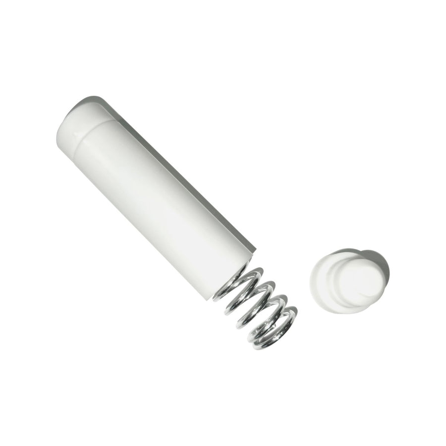 Windoware 25mm White Spring Fit Curtain Rod End - 1 Pack - Screw-Free Installation - Strong Spring Action - SuperSaverAU - view 1