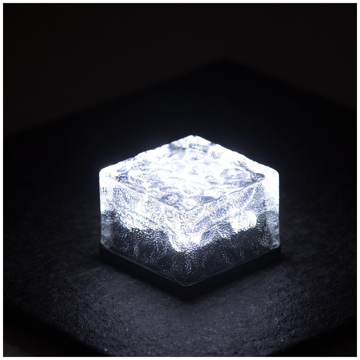 Dais Solar Brick Light 6 Pack Cool, 8 Hours Runtime, Glass Cover, Outdoor Use - SuperSaverAU - view 3