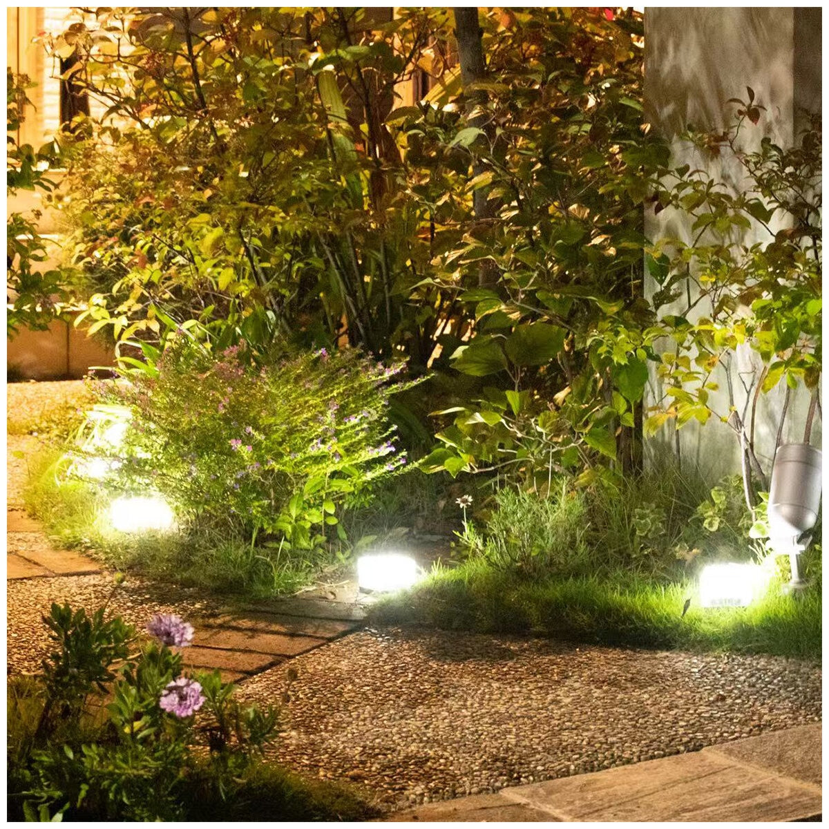 Dais Solar Brick Light 6 Pack Cool, 8 Hours Runtime, Glass Cover, Outdoor Use - SuperSaverAU - view 7