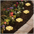Dais Solar Brick Light 6 Pack Warm, 8 Hours Runtime, Glass Cover, 70mm Size - SuperSaverAU - view 4