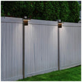 Naturally Solar GTX Solar Wall Light 4 Pack - 30 Lumens, Black, All Weather - SuperSaverAU - view 1