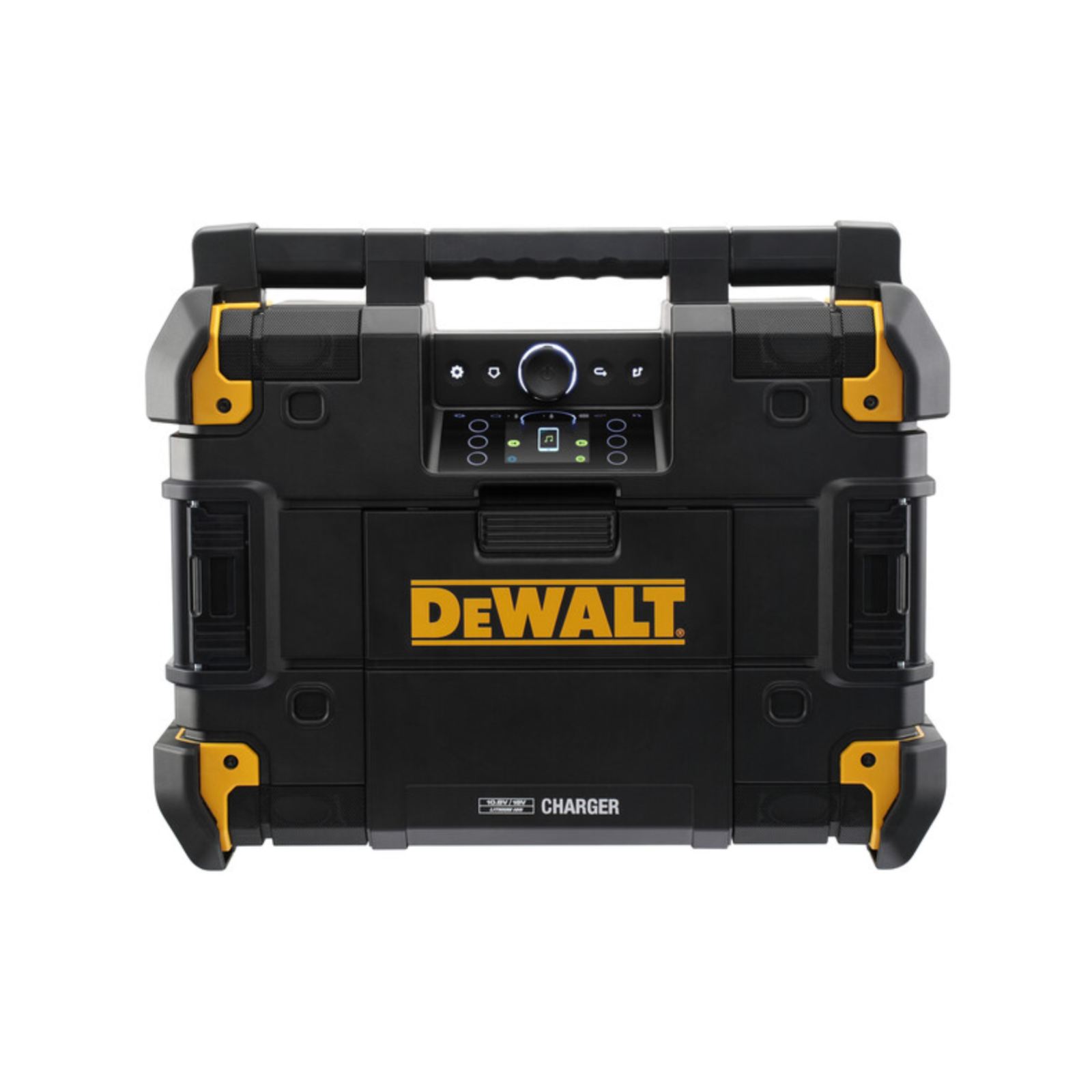 DeWALT XR Li-Ion TSTAK Cordless Jobsite Radio Skin Only Yellow DWST1-81080-XE