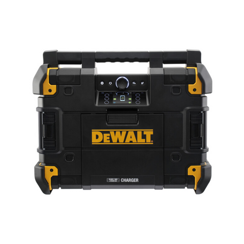 DeWALT XR Li-Ion TSTAK Cordless Jobsite Radio Skin Only Yellow DWST1-81080-XE