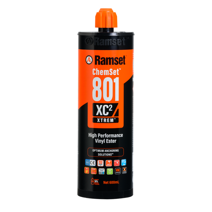 Ramset Chemset 801 Xtrem Xc Chemical Anchor - 600ml - Fast-Setting, Heavy-Duty - SuperSaverAU - view 1
