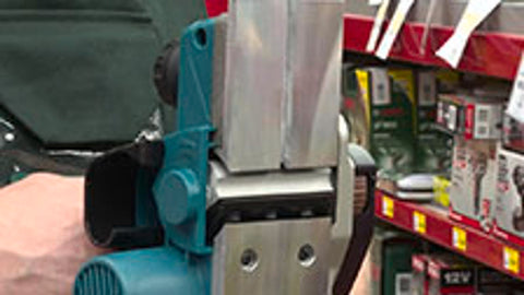 Makita 82mm 3" Planer KP0800K Corded, 17000RPM, 2 Blade, with Case