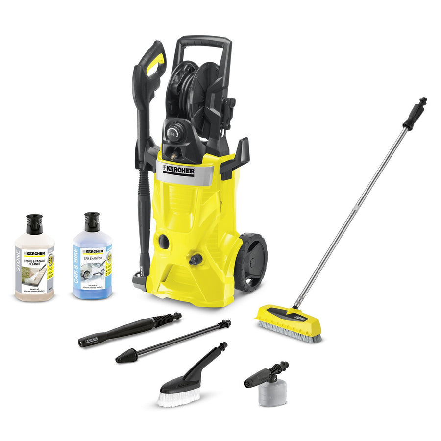 Karcher K5 Deck + Car electric pressure washer - powerscrubber, wash brush, foam jet - 1.180-704.0