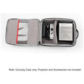Xgimi Carry Case for Halo and Horizon Series - Durable PVC, Double-Layer Layout, Black - L703H