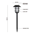 Click Ignis Solar LED Pathway Light Stainless Steel