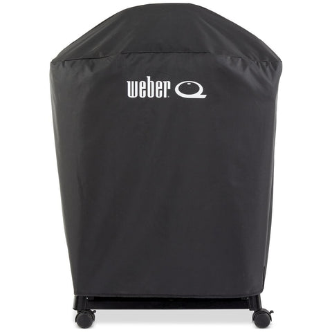 Weber Baby Q and Q Premium BBQ and cart cover - black 100% polyester - for Q1000N to Q2800N+ - 3400160
