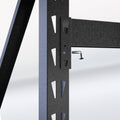 Rack It 1000kg and 400kg Steel Safety Pins, Black 20 Pack for Securing Shelving Beams