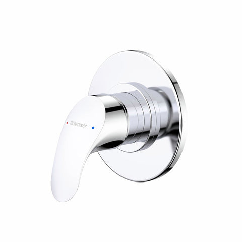 Dorf Chrome Flickmixer Bath Shower Mixer - 110mm x 155mm - Chrome - SuperSaverAU - view 1