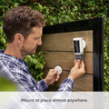 Ring Outdoor Camera Plus 2K Battery Wireless Security Camera, Black