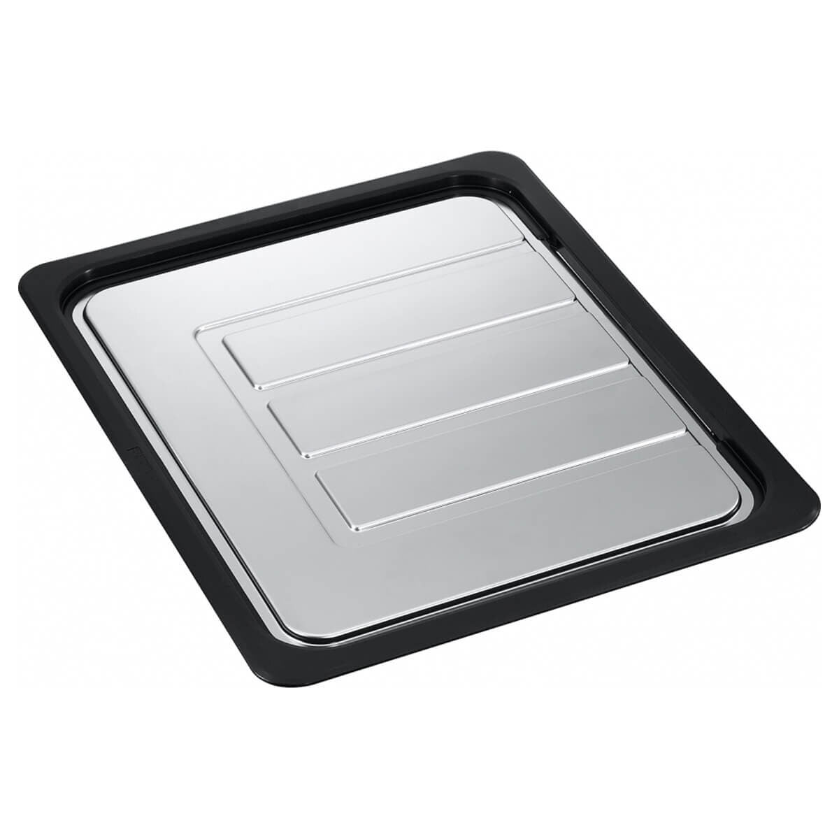 Franke Maris Single Bowl Sink with Extension Drainer - Flush or Undermount, Matte Black - MRG210-72MBFPC
