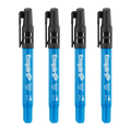 Empire Ultra Fine Black Marker 4 Pack - 0.5mm Tip - Smear-Resistant - Black - SuperSaverAU - view 2