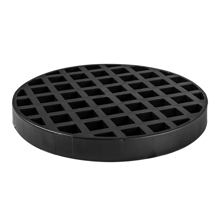 Holman 100mm Plastic DWV Grate - Robust PP Plastic - Indoor Outdoor Use - SuperSaverAU - view 1