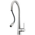 Oliveri Monet double bowl undermount sink and Essente pull out tap - 18/10 stainless steel - SS31625MO70U