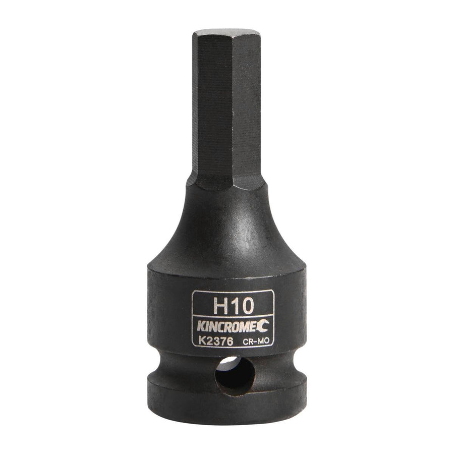 Kincrome 10mm Hex Impact Socket 1/2 Drive Cr-Mo Rust Resistant - SuperSaverAU - view 1