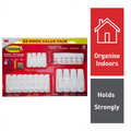 Command Adhesive Hooks - 22 Pack - White - Easy to Hang - SuperSaverAU - view 2