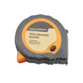Craftright 8m Tape Measure, Lockable Blade, Rubberised Case, Belt Clip, Orange/Black