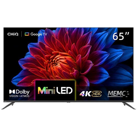 CHiQ 65 Inch 4K QD Mini LED TV - 144Hz Refresh Rate, Dolby Vision IQ, Google TV - 65M810N