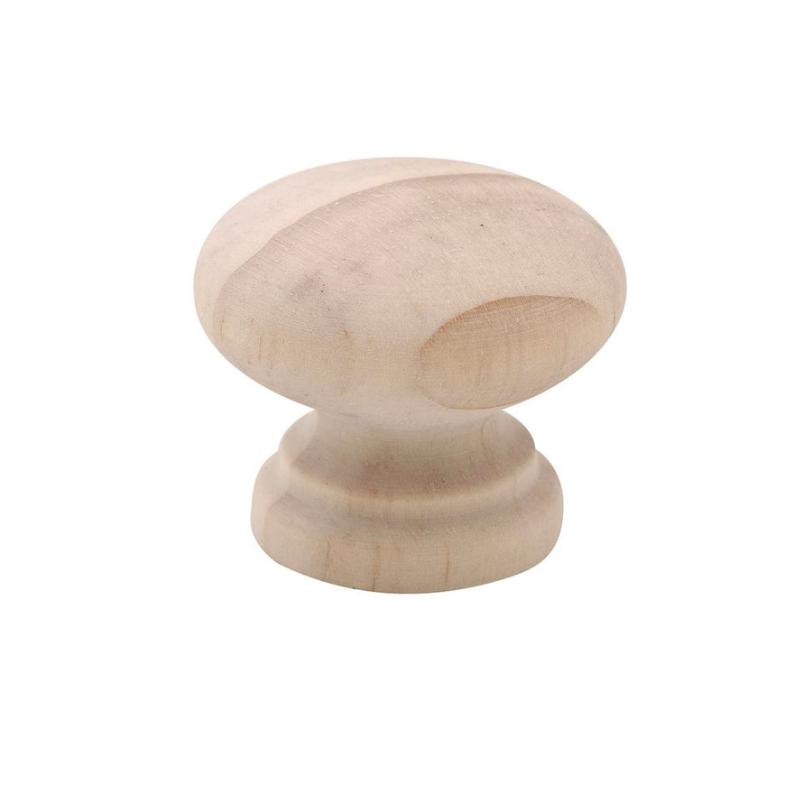 Prestige Knob - 45mm - Pine Wood - Traditional Design - SuperSaverAU - view 1