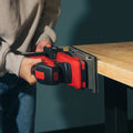 Ozito PXC 18V 1/2 Sheet Sander PXHSS 018 - 298mm x 142mm x 187mm - Efficient Timber Sanding - SuperSaverAU - view 5