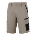 Citeco Khaki Cotton Stretch Cargo Mid Shorts - 245gsm Twill, Size 107R