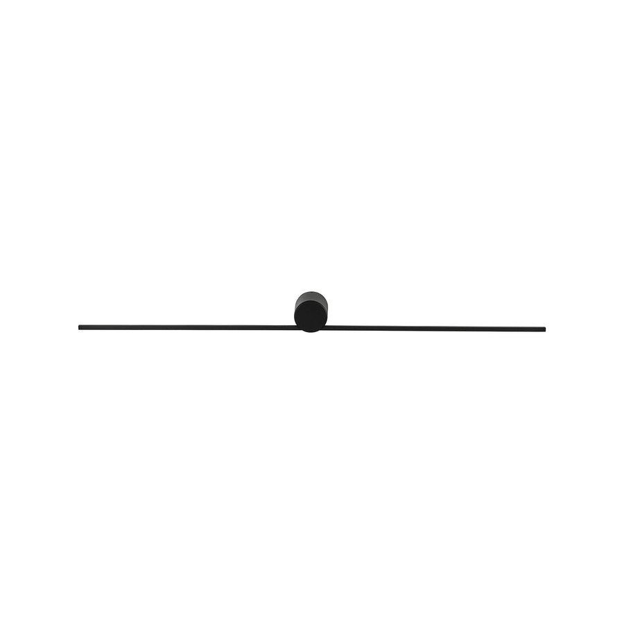 Brilliant Miro 90cm Black Matt LED Vanity and Wall Light Indoor 22383/06