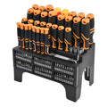 Craftright 100 Piece Screwdriver Set with Bits and Storage Rack