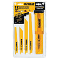 Dewalt Bi Metal Reciprocating Saw Blade Set 12 Piece - 185mm x 40mm x 320mm - SuperSaverAU - view 2
