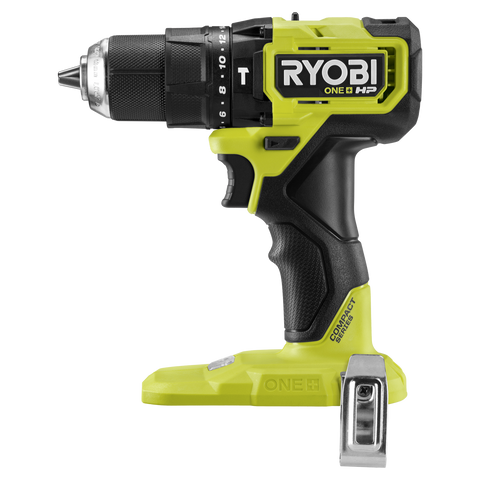 Ryobi 18V ONE+ HP Brushless Compact Hammer Drill Tool Only RPD18C1