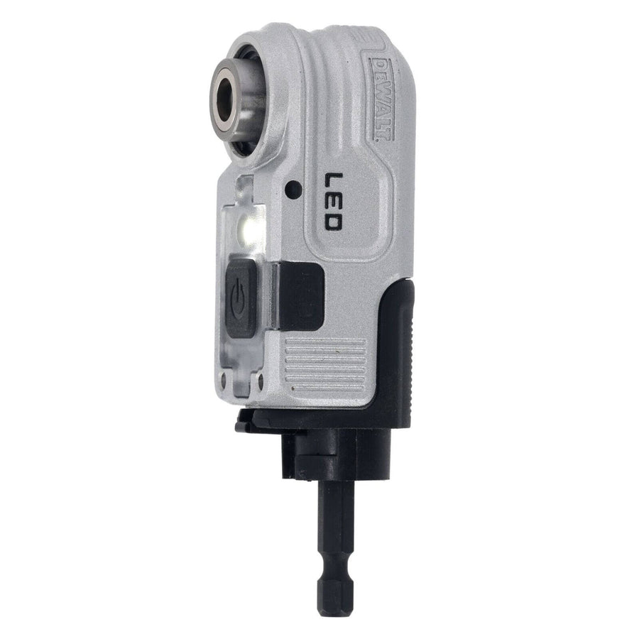 DeWALT 1/4" Right Angle HEX Impact LED Attachment DTLRA-QZ