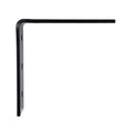 Carinya Heavy Duty Angle Bracket 150 x 150mm - Black - 150kg Load Capacity - SuperSaverAU - view 2