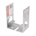 Pryda 100mm M10 Bolt Down Post Anchor - Galvanised Steel - Heavy Duty - SuperSaverAU - view 1