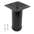 Adoored Table Leg - 60 x 150mm - Steel - Black Round - SuperSaverAU - view 2