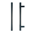 Taskmaster 128mm Matte Black T Handle - 10 Pack Cabinet Handles