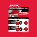 Diablo 125mm 320 Grit SandNET Orbital Discs 10 Pack