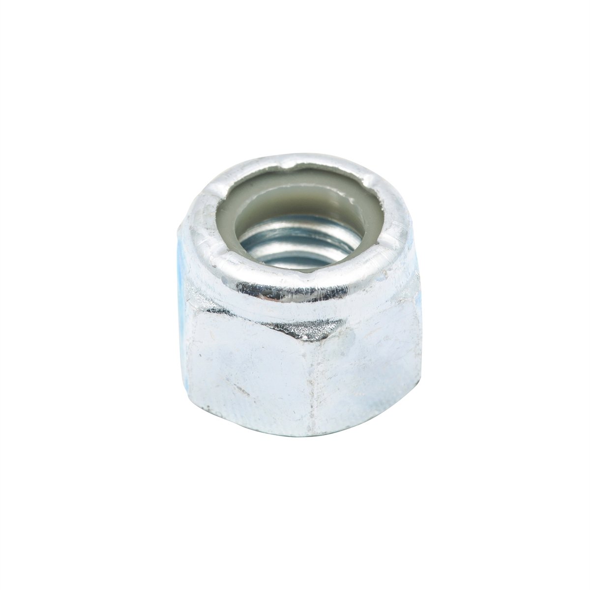 Zenith Nyloc Nuts - 3/8" - 10 Pack - Zinc Plated - Internal Use - SuperSaverAU - view 2