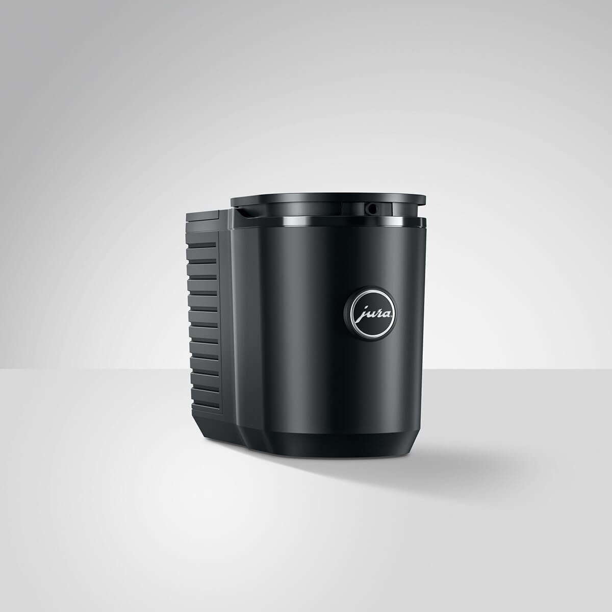 Jura 0.6L Cool Control Milk Cooler - Black with Stainless Steel Cover - 1.8m Cord - 24286