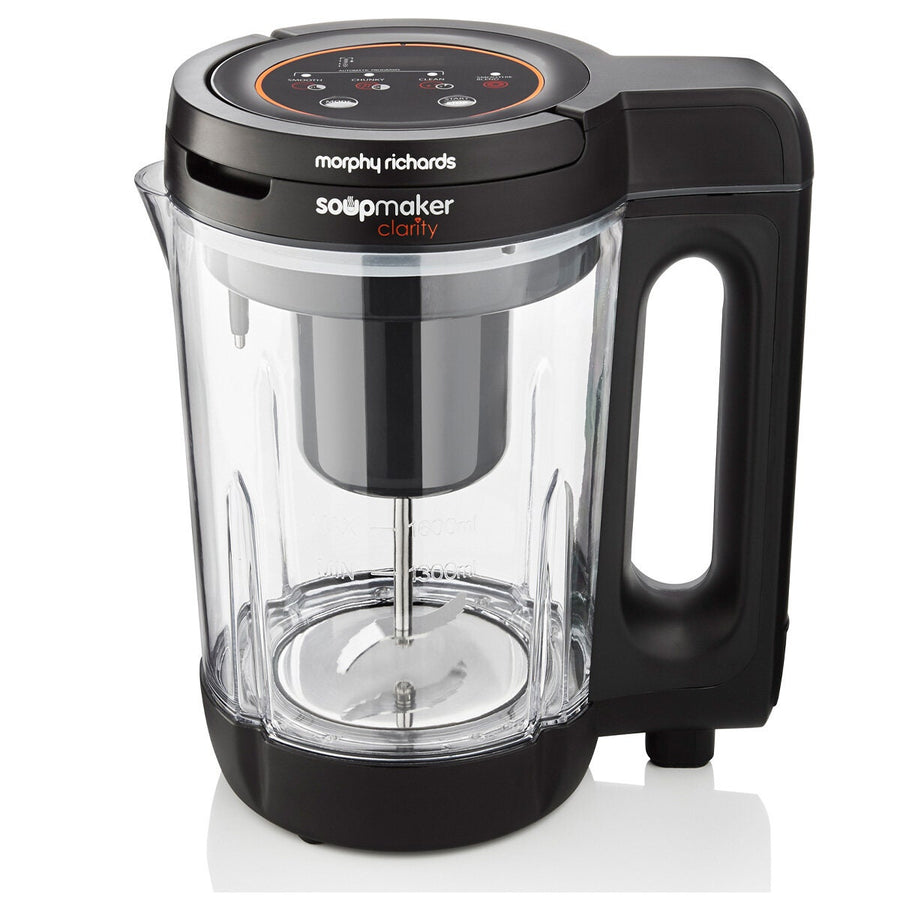 Morphy Richards Clarity soup maker 1.6L 1000W - Black - Four cooking functions - 501050