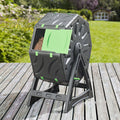 Saxon Compost Tumbler 65L - Durable Rotating Design for Efficient Composting - SuperSaverAU - view 3