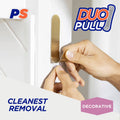 Permastik Large Brass Metal Hook - 1 Pack - Holds 2kg - Easy Application - SuperSaverAU - view 4