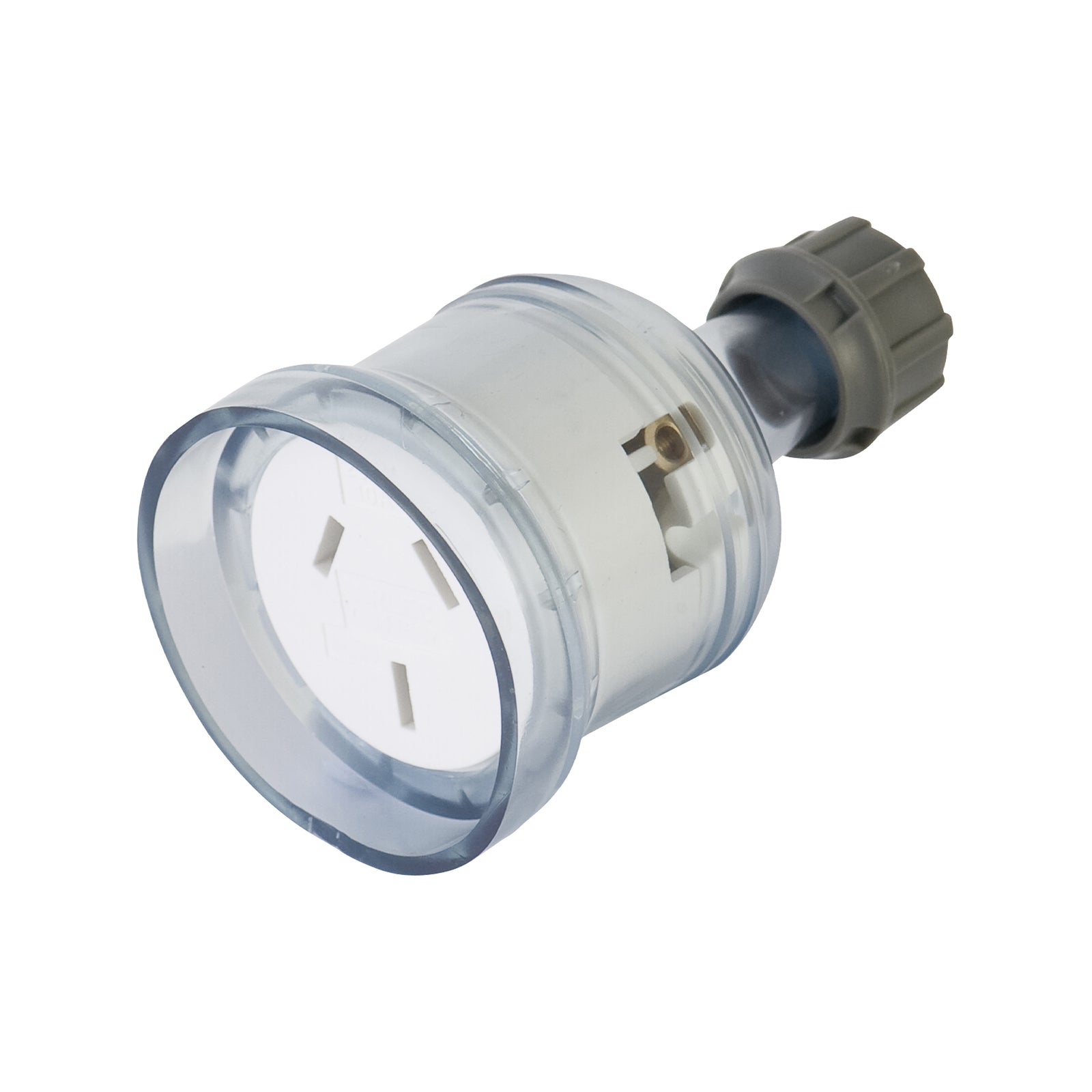 DETA 10A Clear Extension Socket 250V PVC 6334B
