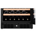 Hisense Dual Zone Wine Cabinet - Black - Triple Glazed - Vivino and ConnectLife - HRWC46B