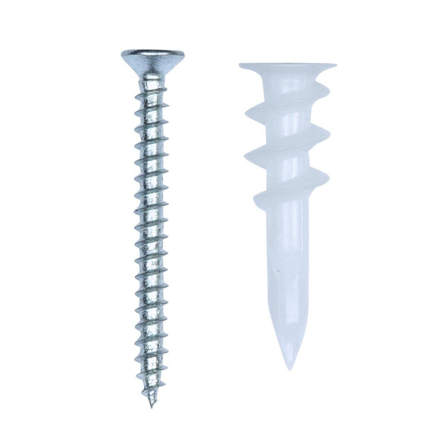 Flexi Storage Plasterboard Wall Fixings 10 Pack Steel Easy Install - SuperSaverAU - view 1