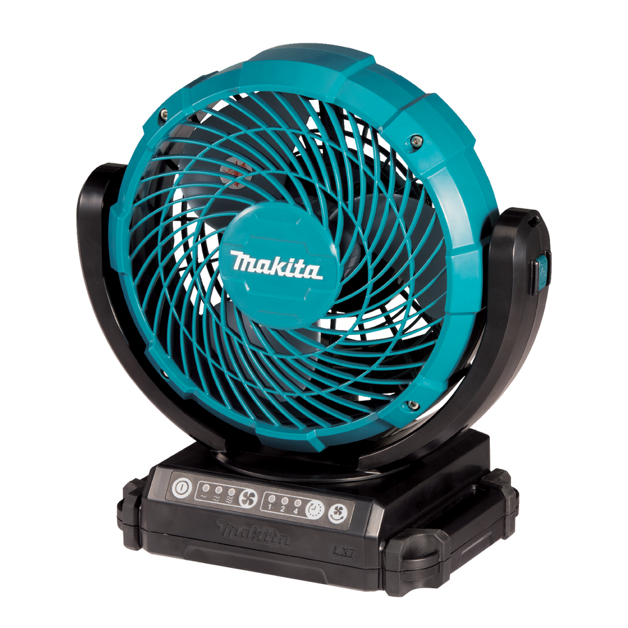 Makita Jobsite Fan - 180mm - Plastic - 3 Speed Modes - SuperSaverAU - view 1